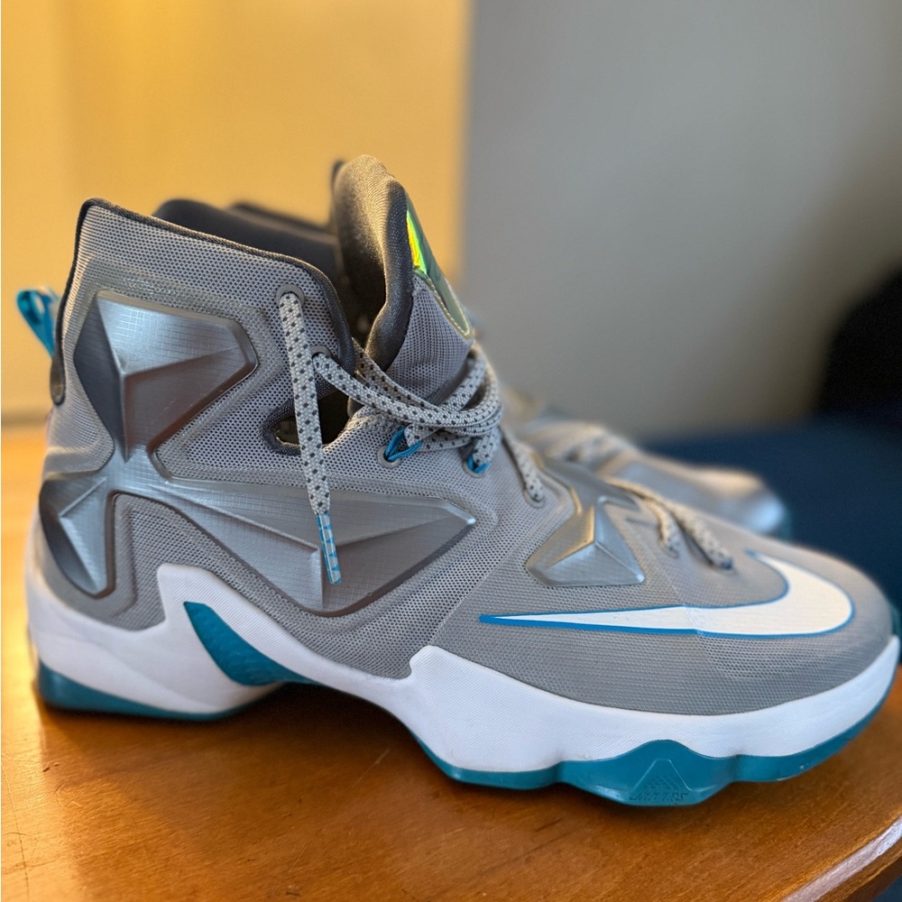 Nike Lebron Xiii Blue Lagoon View 5